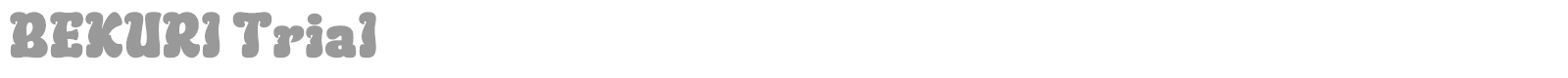 Bekuri font preview
